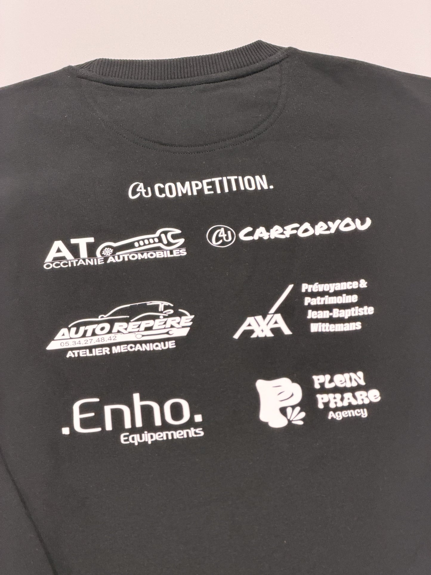 Sweat Col Rond C4U Compétition